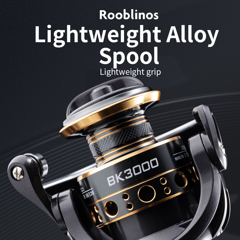 Rooblinos BK Spinning Fishing  - Trolling Reel ulasan dan harga