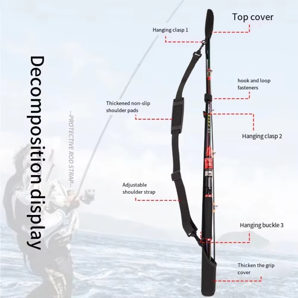  Adjustable Fishing Rod Stora - Reel Bag ulasan dan harga