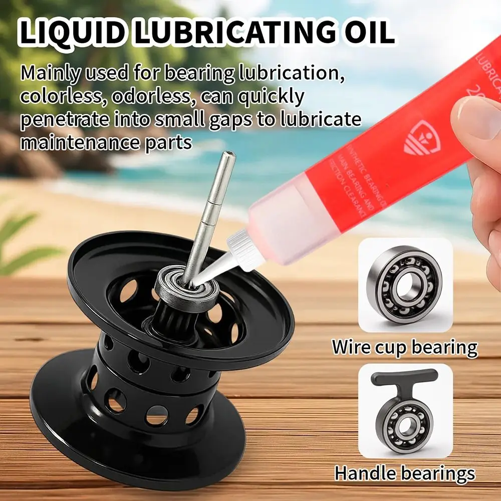 40ml Fish Reel Grease Long-Las - Reel Oil ulasan dan harga