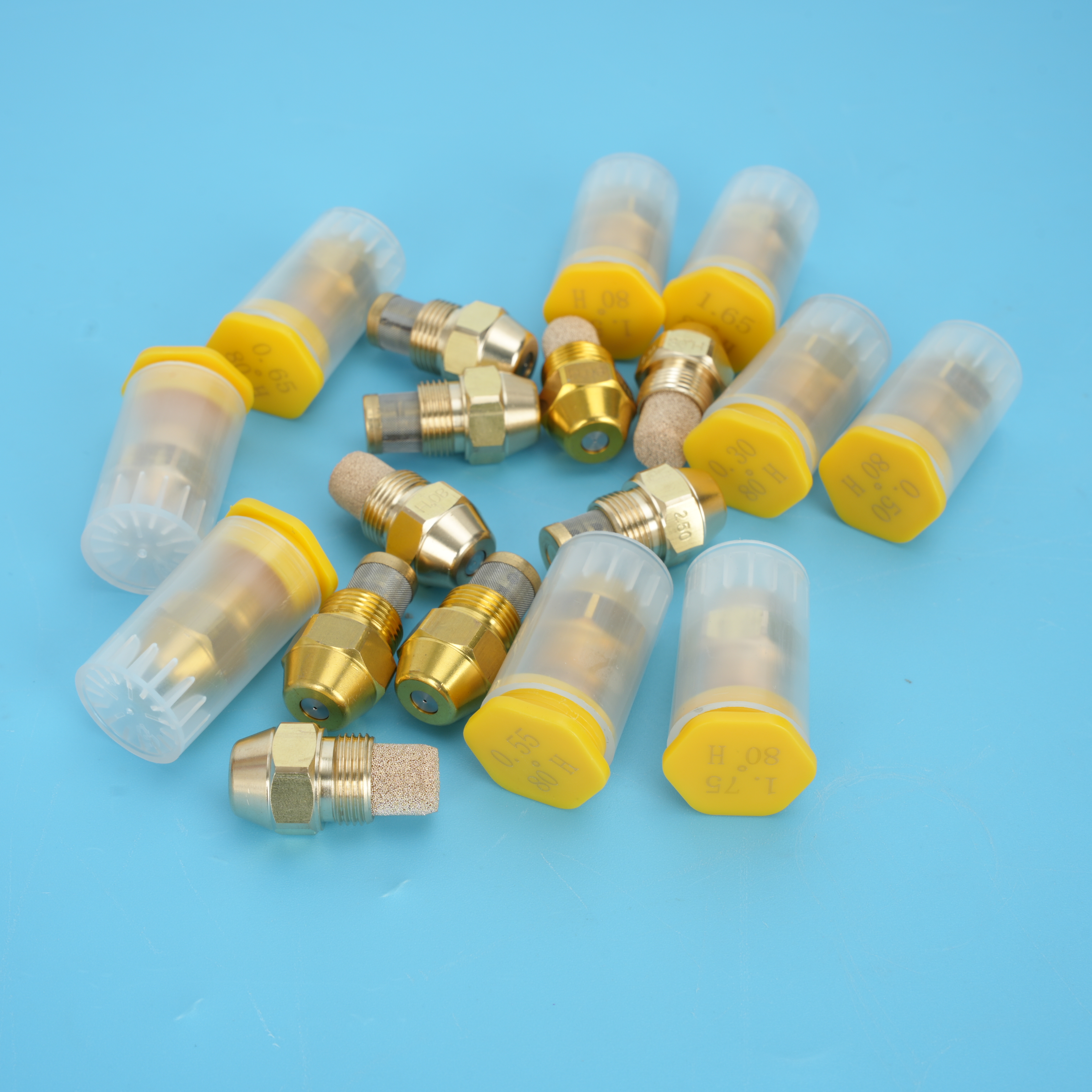 Brass Burner Oil Nozzle 80 Deg - Reel Oil ulasan dan harga