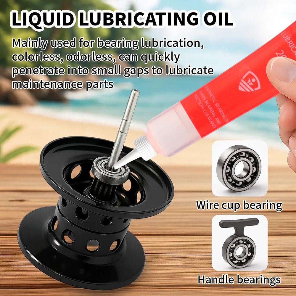 40ml Fish Reel Grease Water-Re - Reel Grease ulasan dan harga