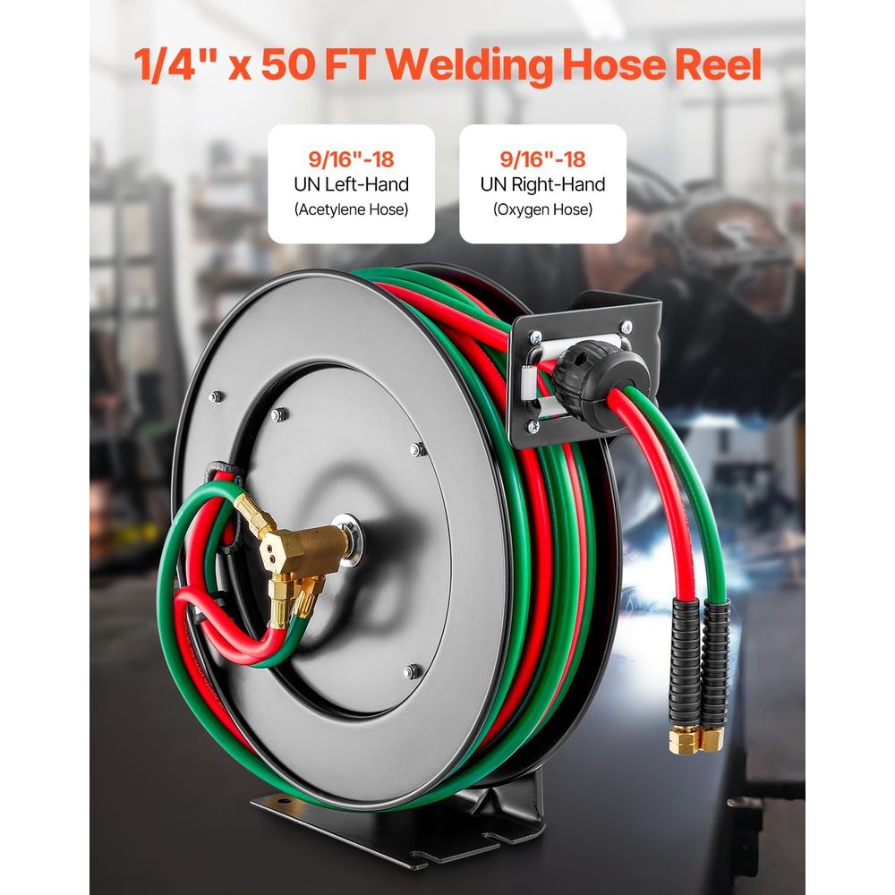 Retractable Welding Hose Reel  - Conventional Reel ulasan dan harga