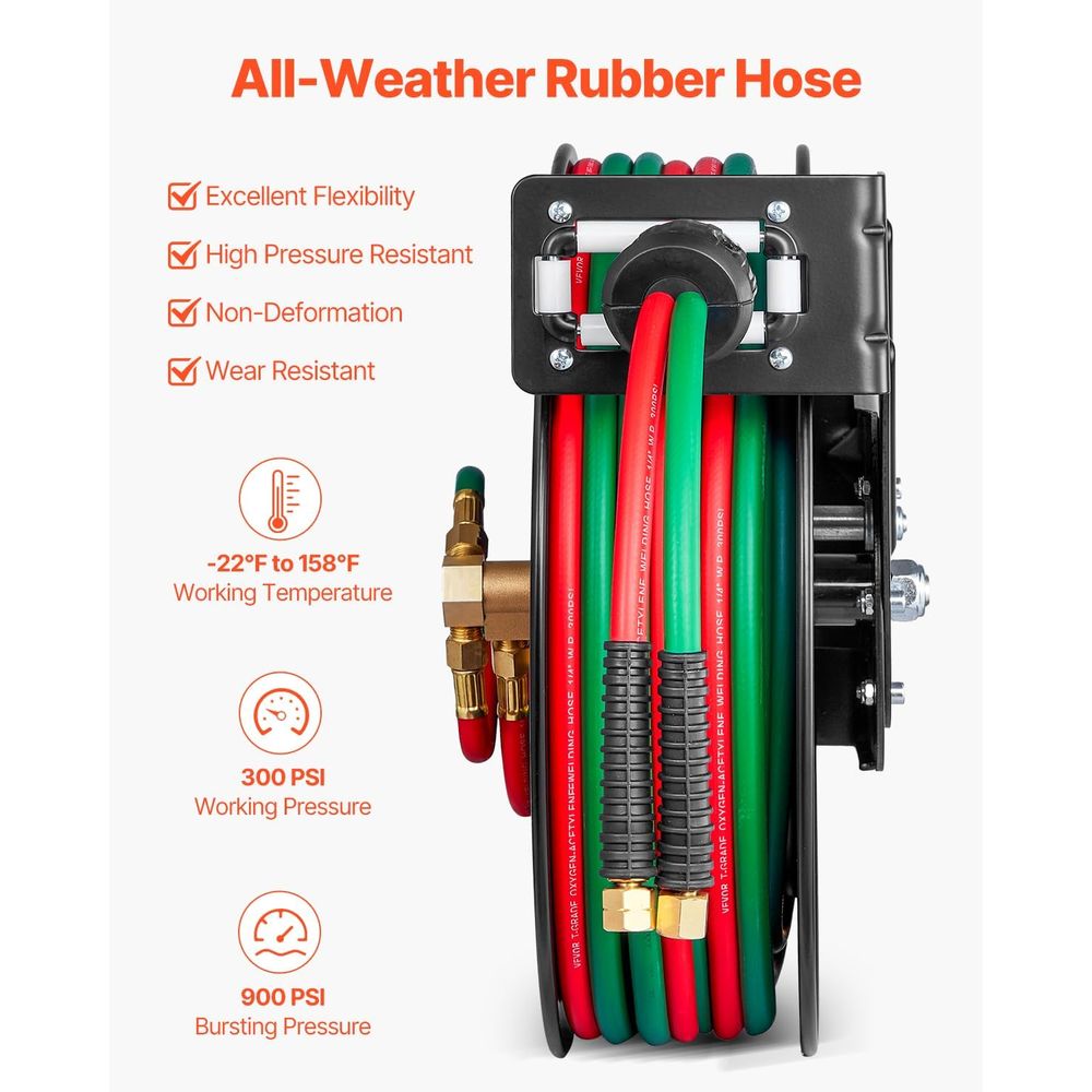 Retractable Welding Hose Reel  - Conventional Reel ulasan dan harga