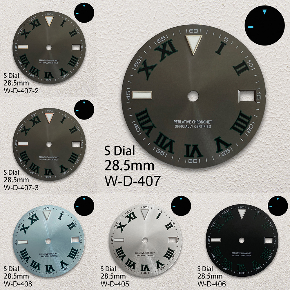 28.5mm S Logo Dial Fit NH35/NH - Reel Case ulasan dan harga