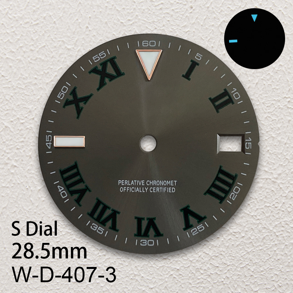 28.5mm S Logo Dial Fit NH35/NH - Reel Case ulasan dan harga