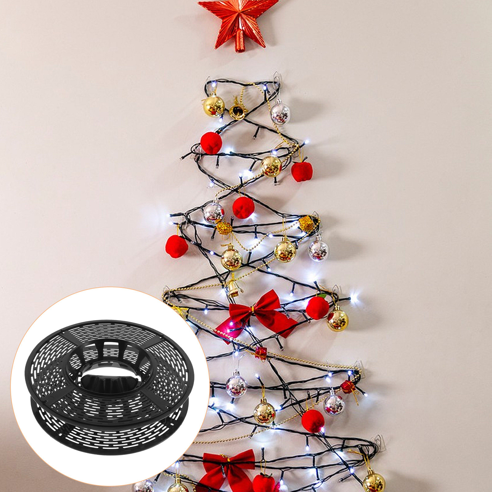 Christmas Light Storage Cord R - Reel Handle ulasan dan harga