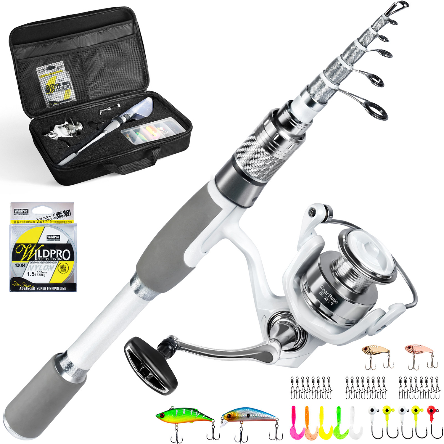 Ghosthorn Fishing Rod And Reel - Reel Bag ulasan dan harga