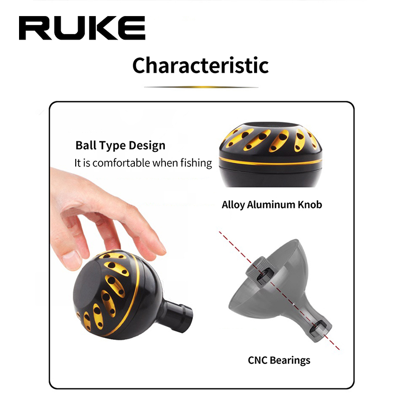 Ruke 1pc Fishing Reel Handle K - Reel Drag Knob ulasan dan harga