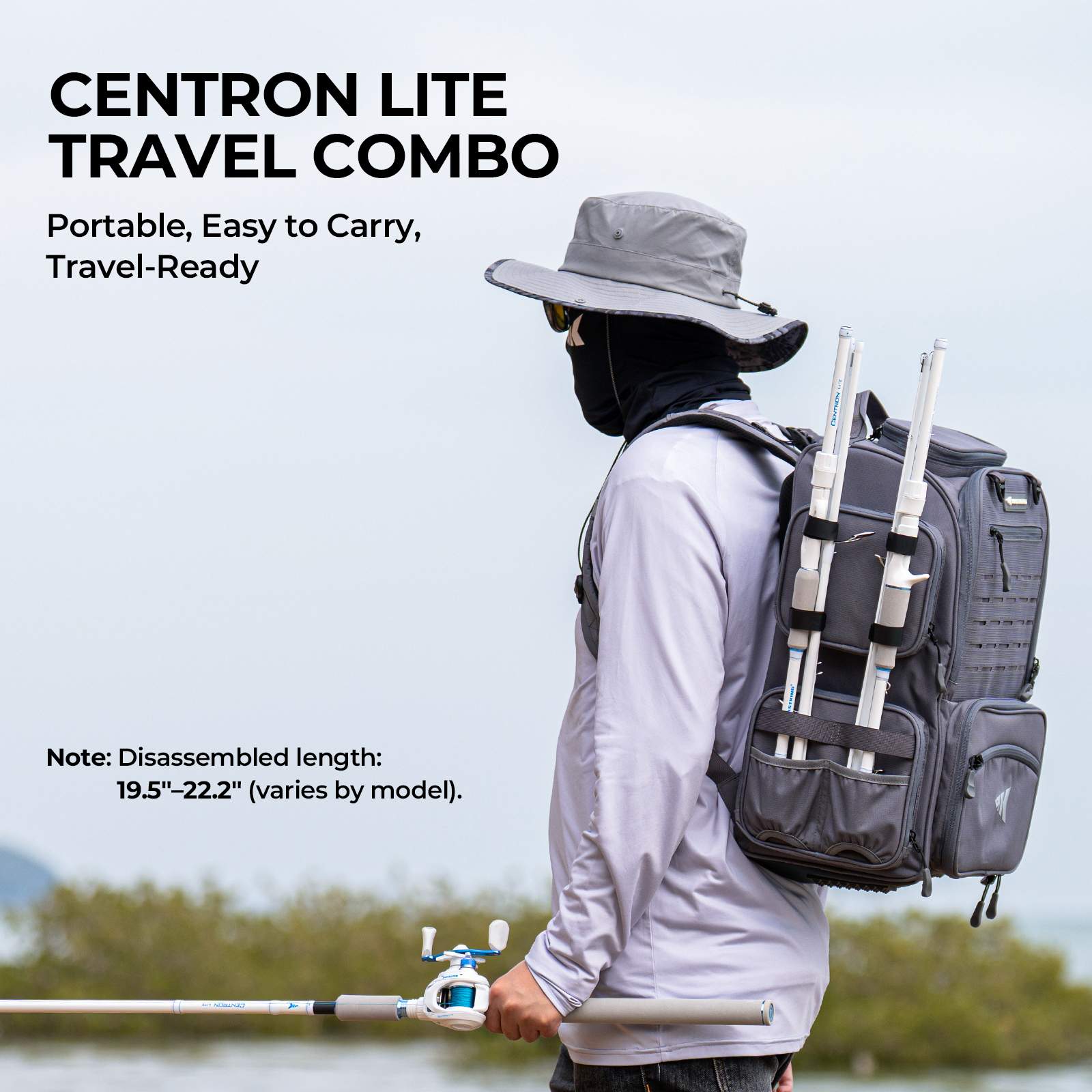 KastKing Centron Lite Travel C - Trolling Reel ulasan dan harga