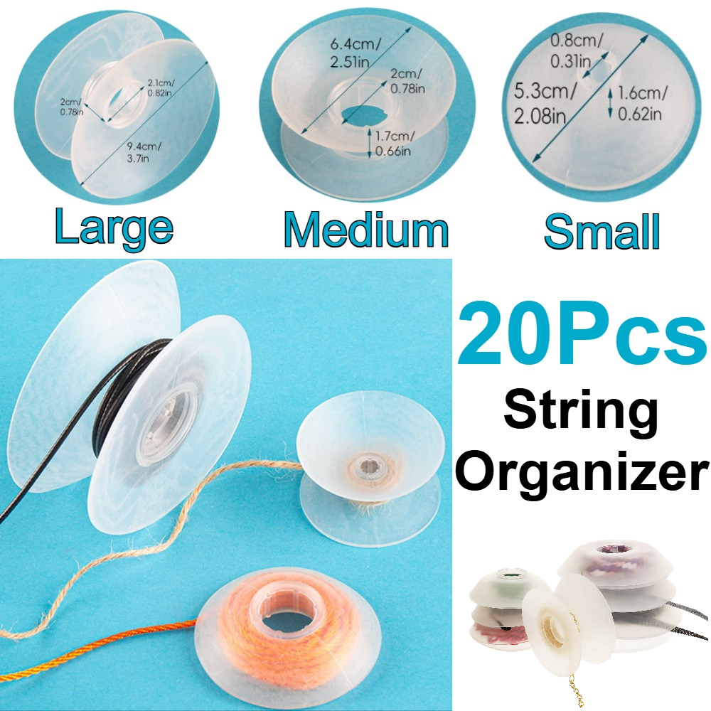 20Pcs Small/Medium/Large Threa - Reel Bag ulasan dan harga