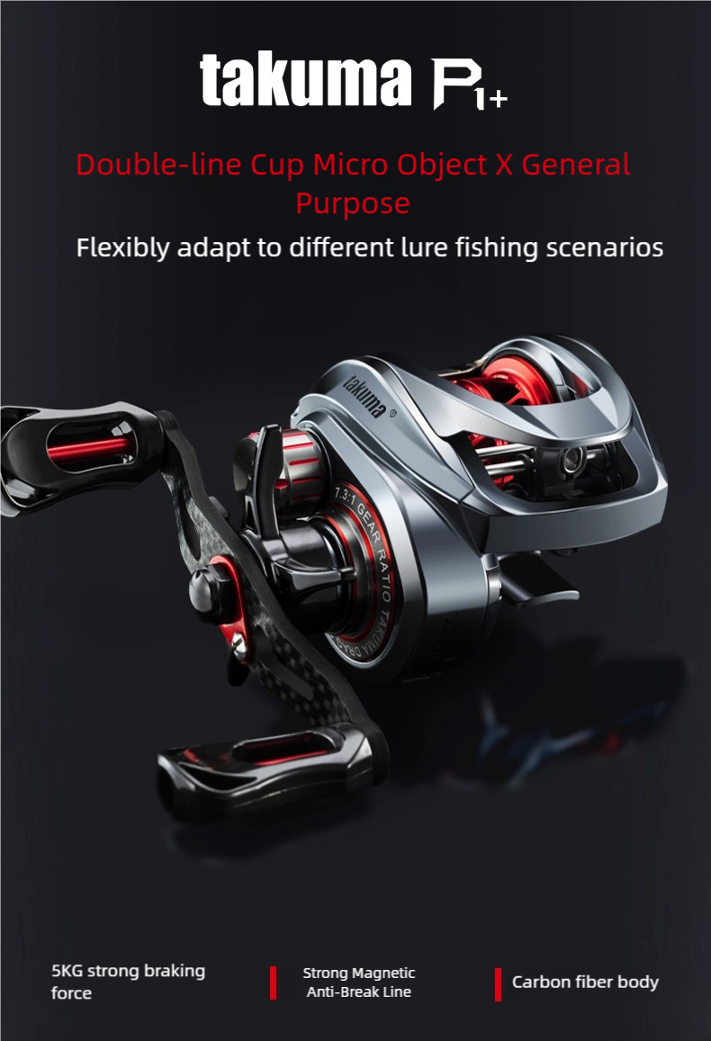 P1 Casting Reel, 7.3:1 Gear Ra - Reel Handle ulasan dan harga