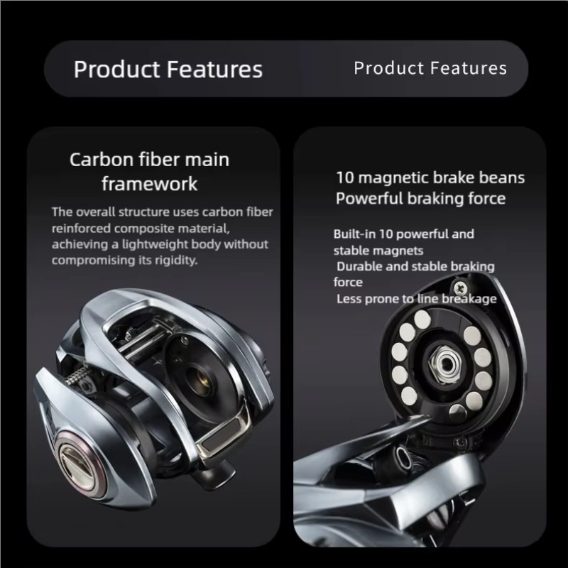 P1 Casting Reel, 7.3:1 Gear Ra - Reel Handle ulasan dan harga