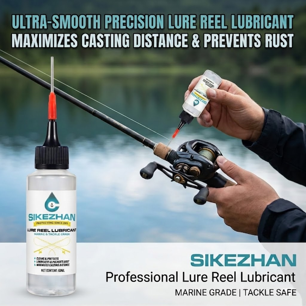 SIKEZHAN Lubricating Oils 60ml - Reel Lubricant ulasan dan harga