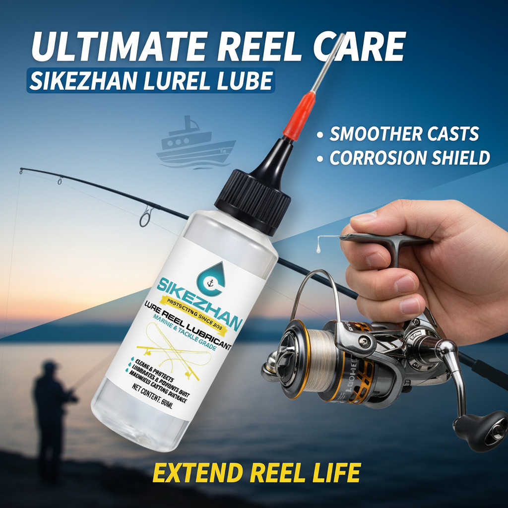 SIKEZHAN Lubricating Oils 60ml - Reel Lubricant ulasan dan harga