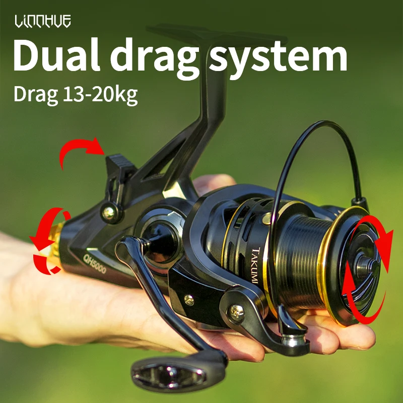 LINNHUE Carp Fishing Reel Spin - Reel Spare Spool ulasan dan harga