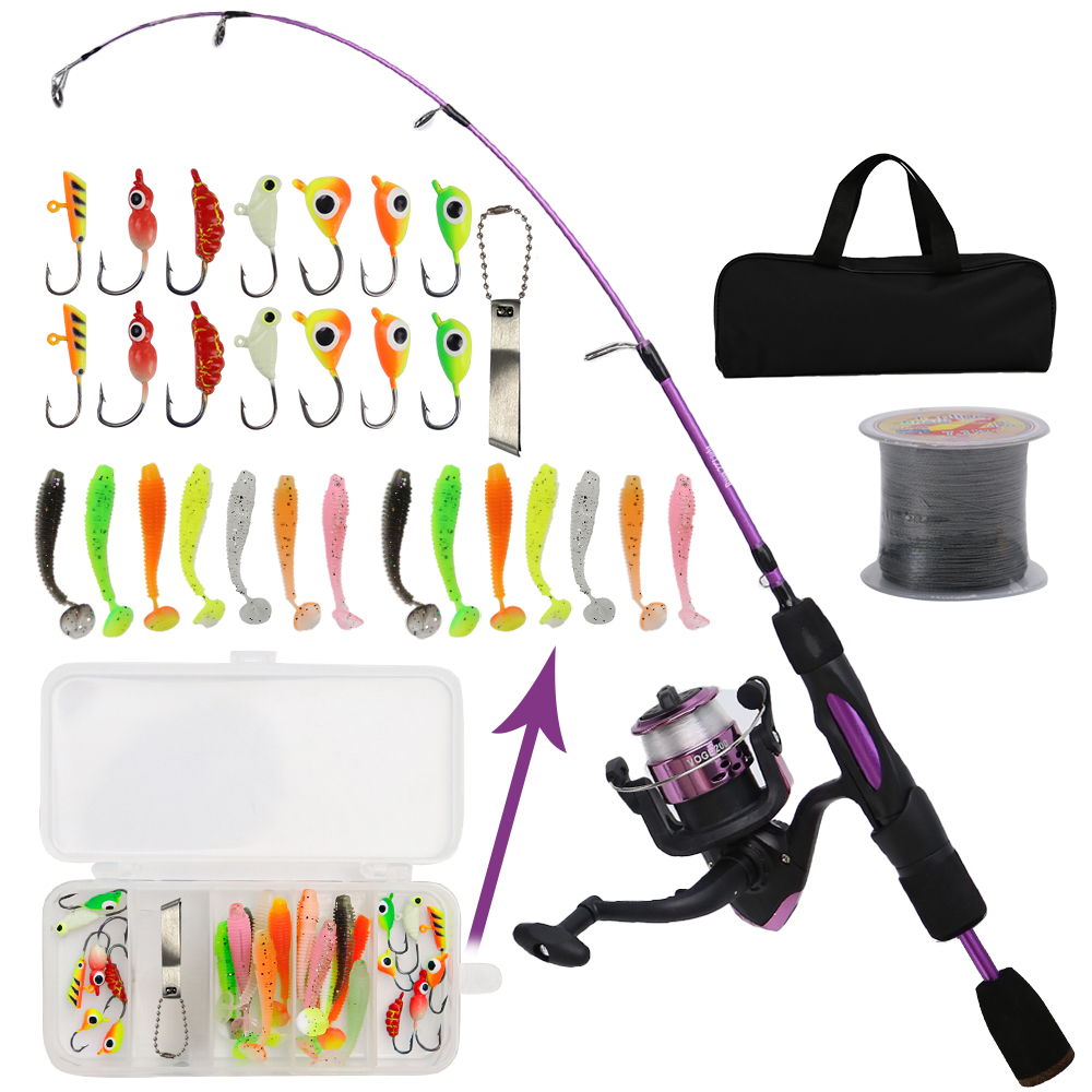 Ice Fishing Rod Reel Combo 68c - Ice Fishing Reel ulasan dan harga