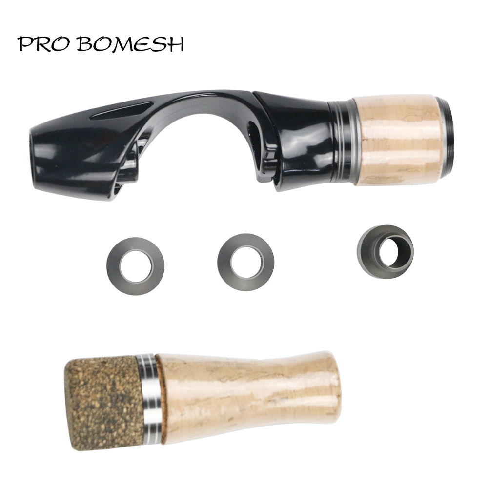 Pro Bomesh 1 Set Cork Handle S - Ice Fishing Reel ulasan dan harga