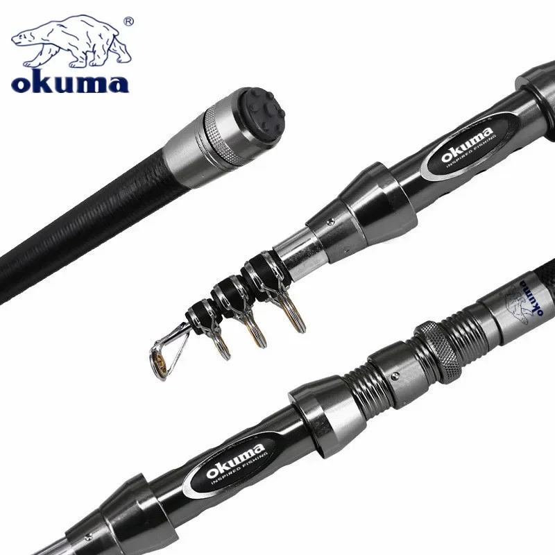 OKUMA New Carbon Rock Rod 1.5M - Surf Reel ulasan dan harga