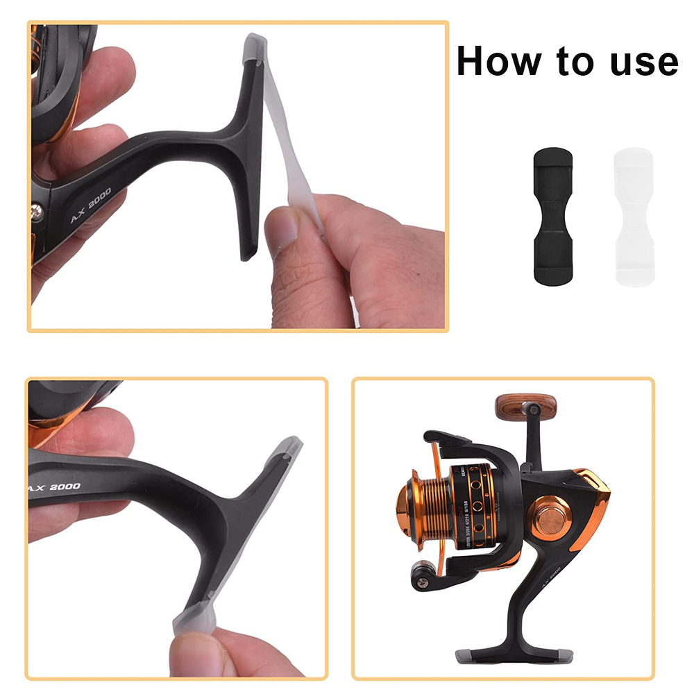 40/100Pcs Rubber Fishing reel  - Spincast Reel ulasan dan harga