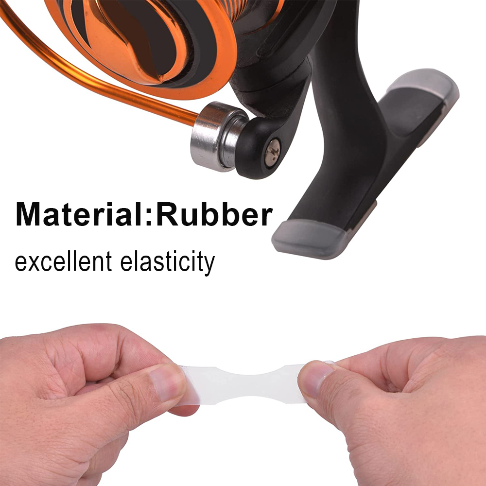 40/100Pcs Rubber Fishing reel  - Spincast Reel ulasan dan harga