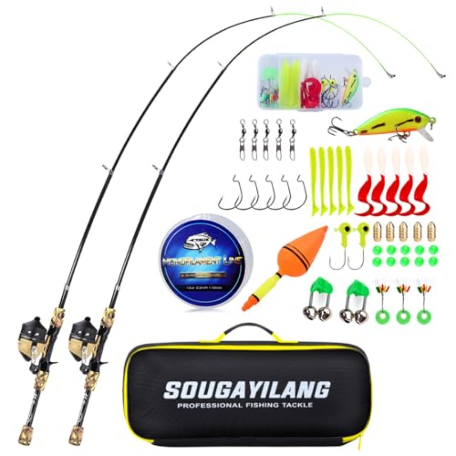 Fishing Rod and Reel Combo, Li - Spincast Reel ulasan dan harga