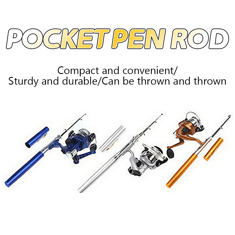 1M Pen Rod Set Mini Spinning R - Spinning Reel ulasan dan harga