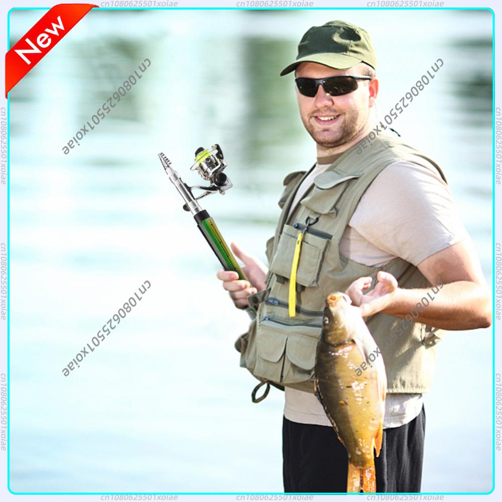 Portable Fish Shaped Fishing P - Ice Fishing Reel ulasan dan harga